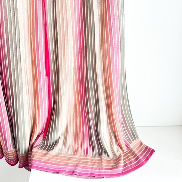 Hugo Boss Orange Multi Color Knit Halter Neck  Dress M - Picture 5 of 10